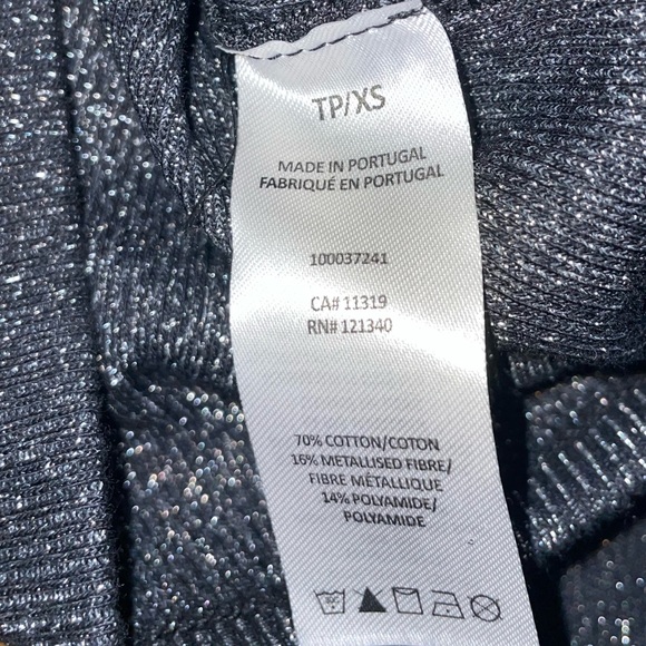 GARAGE| XS Sparkly Crop Shirt - Picture 7 of 12